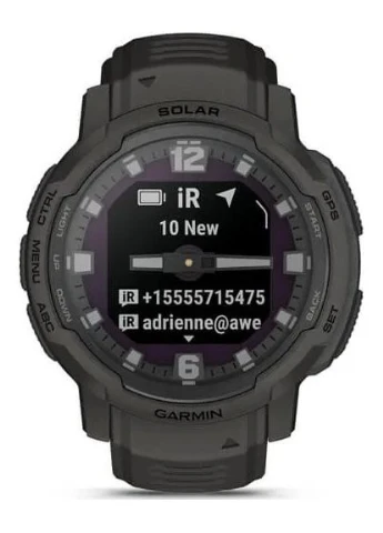 Смарт-годинник Instinct Crossover Solar - Tactical Edition Black (010-02730-10/00) Garmin (382694871)