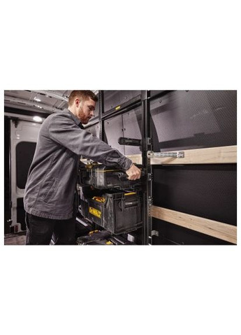 Ящик для інструментів TOUGHSYSTEM 2.0 555х385х180 мм, з органайзером для дрібних д (DWST83293-1) DeWALT TOUGHSYSTEM 2.0 555х385х180 мм, з органайзером для (390389137)