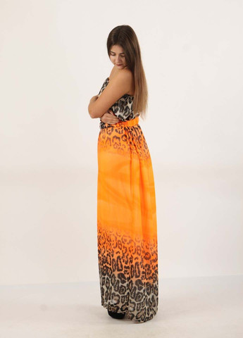 Оранжевое платье Enna Levoni