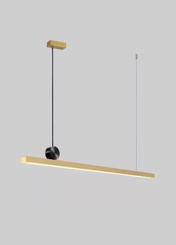 Люстра світлодіодна підвісна LED світильник для квартири на стелю лед 26267 Золото 13-150х6х118 см. Sunnysky (364756928)