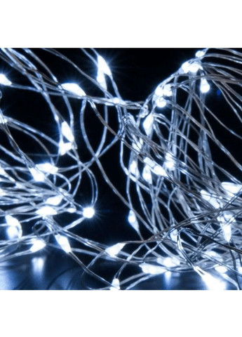 Світлодіодна кімнатна гірлянда крапля роси нитка з роботою від USB пультом управління 50 м 500LED (478590-Prob) Холодна біла Unbranded (307247517)
