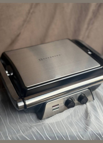 Гриль електричний EB-64468 з антипригарним покриттям 2400 Вт Edenberg (331870584)