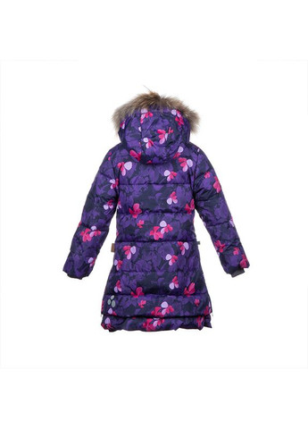 Фиолетовая пальто-пуховик parish, р.116, фиолетовый () Huppa 12470055-81053-116