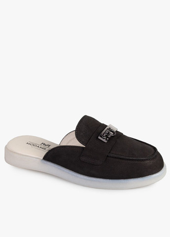 Черные шлепанцы и сабо женские бренда 8301759_(1) ModaMilano