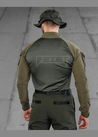 Рубашка тактическая боевая Убокс (Убакс) хаки BEZET (291438010)