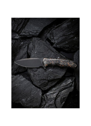 Нож складной Praxis Shredded Carbon Fiber C803I Civivi (353504353)