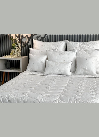 Одеяло Merino White шерстяное 200*220 евро (300 г/м²) ArCloud (288536626)