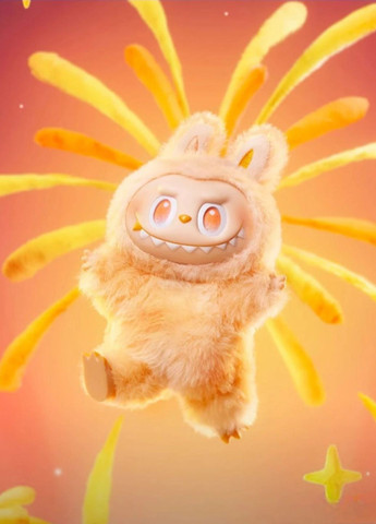 М'яка плюшева дитяча іграшка брелок сюрприз Labubu лабубу 16 см для дітей аксесуар для сумки/рюкзака VTech (337172135)