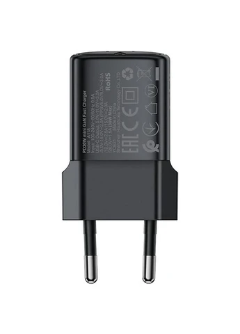 Зарядное устройство Acefast PD30W USB-C ABS 70,4x30,4x30,2 мм Черный No Brand A118 (402066583)