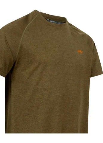 Оливкова футболка blaser active outfits tech dark olive No Brand