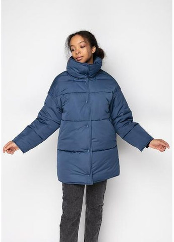 Синяя куртка 1295m-cw дымчато-синий sam m Samange