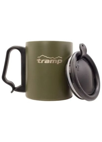 Чашка туристична (UTRC-020-olive) Tramp з поїлкою і защіпкою 350 мл Olive (369878628)