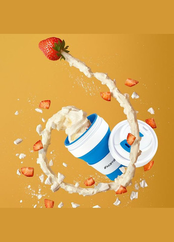 Спортивна складна пляшка для води 350мл, силікон, рожевий Kamille (372172104)