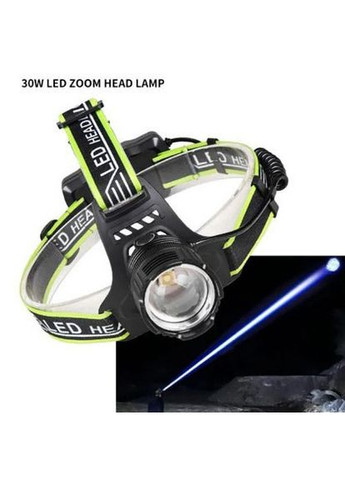 Яскравий потужний акумуляторний ліхтар налобний AR A16 TG 1 режим роботи Т6 Zoom 2х18650 IPX4 No Brand (317191361)