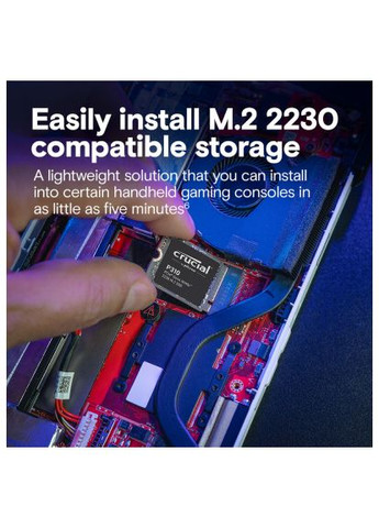 Накопичувач SSD (CT1000P310SSD2) Micron M.2 2230 1TB P310 (366646364)