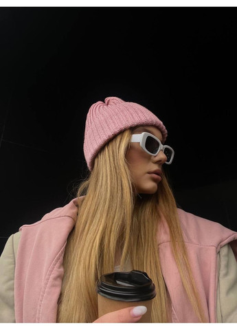 Шапка унисекс бин в рубчик JUGO LOVELY (364686740)