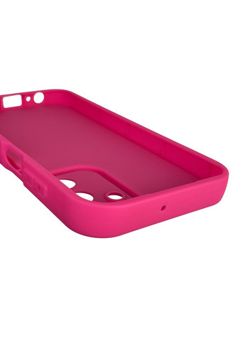 Чехол силиконовый Soft Touch с 3D принтом для Galaxy M15 5G малиновый (Полная защита камеры) Samsung (371652809)