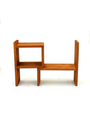 Настольная книжная полка из дерева Кассиль шафран (КПЛ-001606) No Brand (328414946)