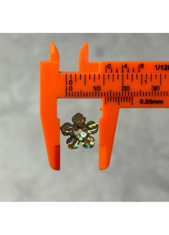 Ø14мм Паєтка квіточка ромашка 5г - золото голограма Plus-plus (352751805)