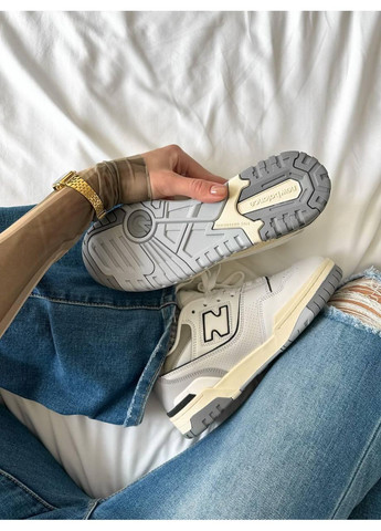КРОСІВКИ ЖІНОЧІ NEW BALANCE 550 SPECTRUM GREY НЬЮ БЕЛАНС 550 No Brand сірі демісезони (368862048)