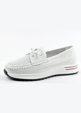 Hengji Лоферы с перфорацией лоферы белый з спилок, китай — лето (334255507)