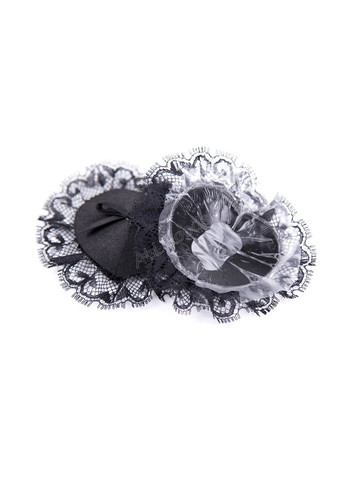 Наклейки на грудь Кружевные сердце 1 пара стекини черные A.G. (299770247)