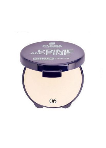 Пудра для обличчя матуюча Pime and Fine, № 06 Світла засмага Parisa Cosmetics (366038450)