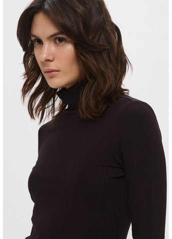 Чорна кежуал сукня з відкритою спиною H&M однотонна