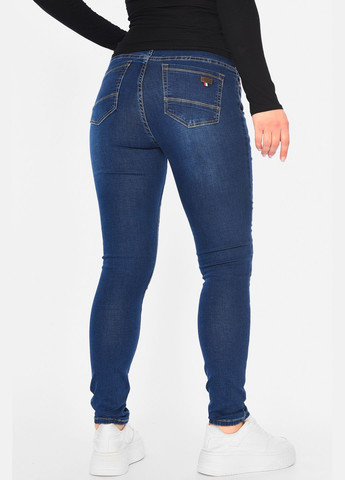 Джинси жіночі для вагітних синього кольору Let's Shop - (308829233)