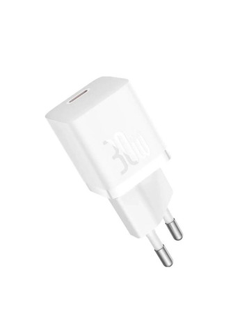 Сетевое зарядное устройство для GaN5 Fast Charger(mini) 1C 30W EU White Baseus (371363264)
