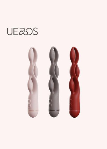 Імпульсний вібратор з ефектом пульсації UPKO UEROS для тривимірної стимуляції, рожевий No Brand (330617789)
