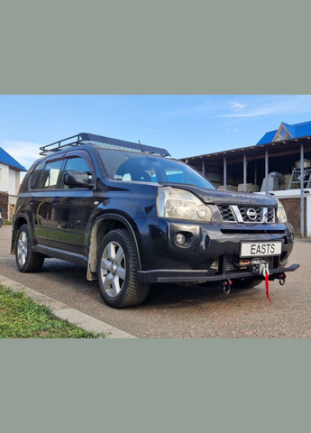 Передний силовой бампер, кенгурятник для X-Trail + силовая защита Nissan (343215916)