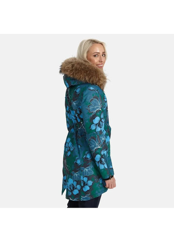 Біла пальто зимове vivian 1, р.s, бірюзово-зелений з принтом () Huppa 12498120-34477-00S