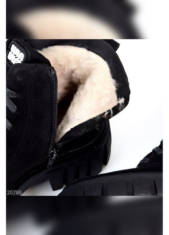 Зимние элегантные зимние ботинки No Brand из натуральной замши