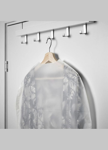 Чохол для одягу ІКЕА RENSHACKA прозорий білий (50530101) IKEA (271121614)