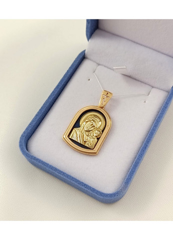 Ладанка "Пресвятая Богородица" из золота с эмалью 1995_ЛЭА No Brand Підвіска (370756212)