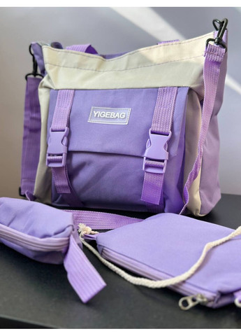 Универсальный набор для школы "4в1": Рюкзак, Сумка, Клатч, Пенал + Брелок No Brand (351585072)