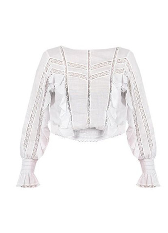 Белая блуза Patrizia Pepe 2C1362/A071