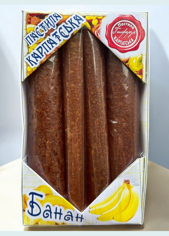 Пастила Натуральная Карпатская со вкусом Банана 40 грамм. No Brand (330774459)