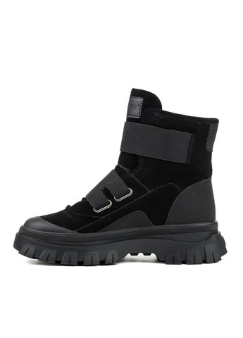 Черные зимняя ботинки (1789ц) Lifexpert