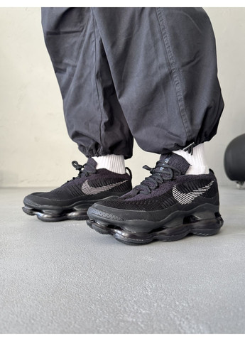 Чорні Осінні кросівки чоловічі nike air max scorpion fk black найк аір макс тн плюс No Brand