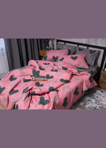 Комплект постельного белья Бязь Gold Люкс семейный 160х220х2 наволочки 2х70х70 (MS-820002785) Moon&Star Love (286761696)