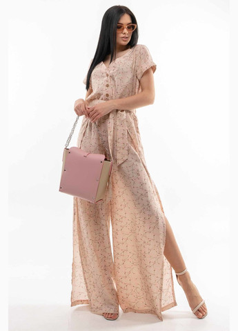 Жіночі вільні брюки з високою талією та ефектом запаху (БР 0521) RiMari (365729561)