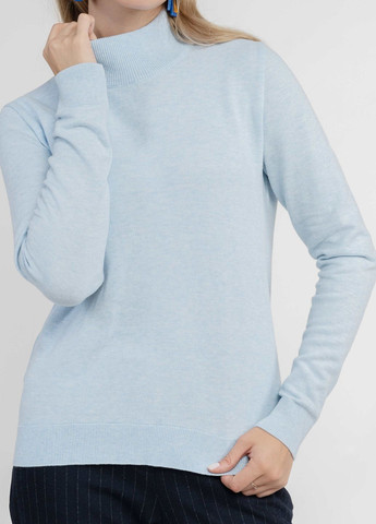 Блакитний зимовий светр жіночий блакитний Arber T-neck FW AM1