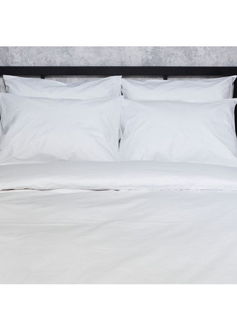 Комплект постільної білизни Бязь Gold Люкс «» Полуторний Євро 160х220 наволочки 2х70х70 (MS-820007372) Moon&Star White Glow (356114772)