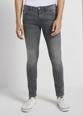 Серые демисезонные джинсы Tom Tailor