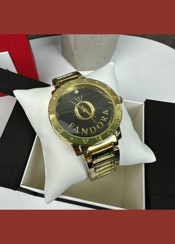 Женские наручные часы металлические с регулируемым ремешком в подарочной коробке Pandora золото (sku_1726Г) No Brand (346078254)