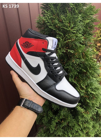 КРОСІВКИ ЖІНОЧІ NIKE AIR JORDAN 1 НАЙК АІР ДЖОРДАН No Brand комбіновані демісезони (369392361)