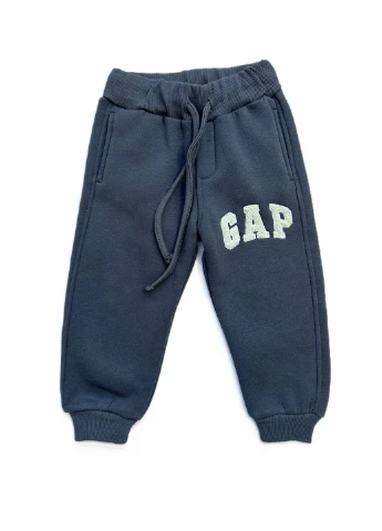 Костюм утепленный свитшот + джоггеры на флисе темно-серый графит Gap (307836409)