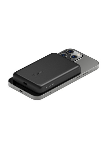 Портативне зарядне пристрій MagSafe 2500mAh, Wireless Power Bank, black Belkin (315435679)